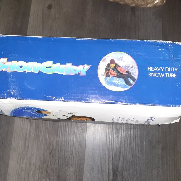SNOW CANDY HEAVY DUTY INFLATABLE SNOW TUBES- NWOT+ FREE GIFT!! - Picture 5 of 10